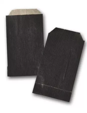  250 Sacs Cadeaux Kraft BRUN 7X12 NOIR