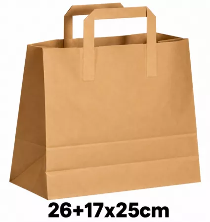 250 SACS KRAFT BRUN PP PLATES 26+17x25