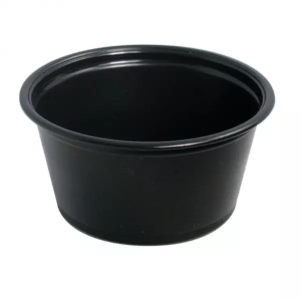 2500 Pots � Sauce PP NOIR 60ml / 130.15
