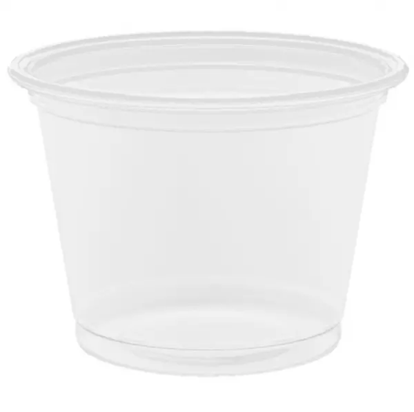 2500 Pots Sauces PP 30ml Transparents