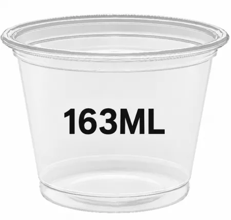 2500 POTS SAUCES PP TRANSPARENT 163ML