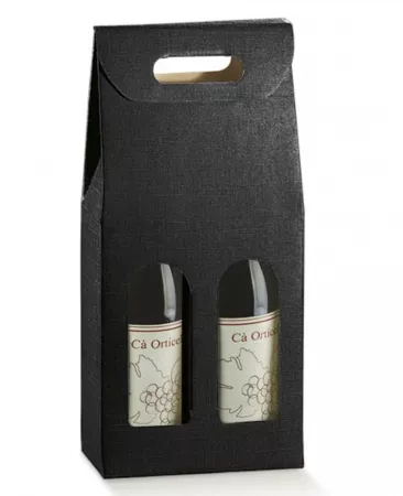 30 COFFRET 2 BTLLES SETA NERO 180x90x385