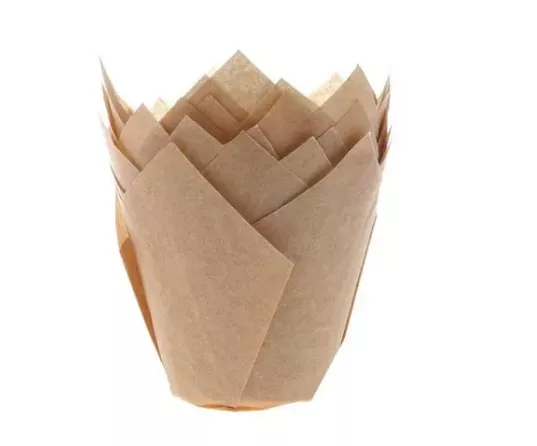 300 CAISSETTES TULIPCUP ECRU 110/35MM