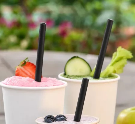 3000 PAILLES DROITES COCKTAIL NOIRE &Oslash;0,60x14 CM 