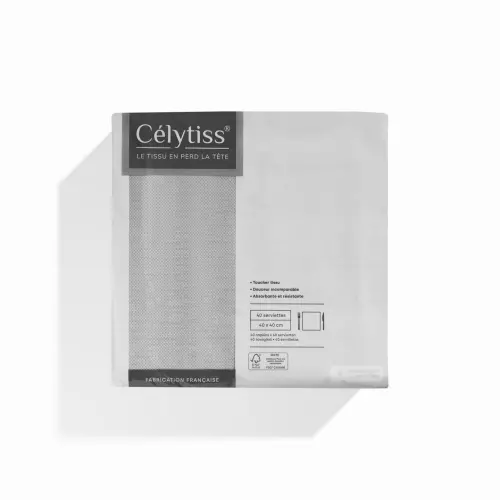 40 Serviettes C�lytiss 40x40 ANTHRACITE