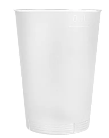 40 Verres 100ml REUTILISABLE