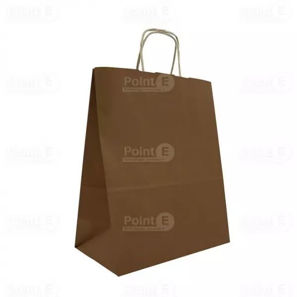 400 Sacs cabas avec poign�es torsad�es 80 g/m� 180 + 80 x 240 mm