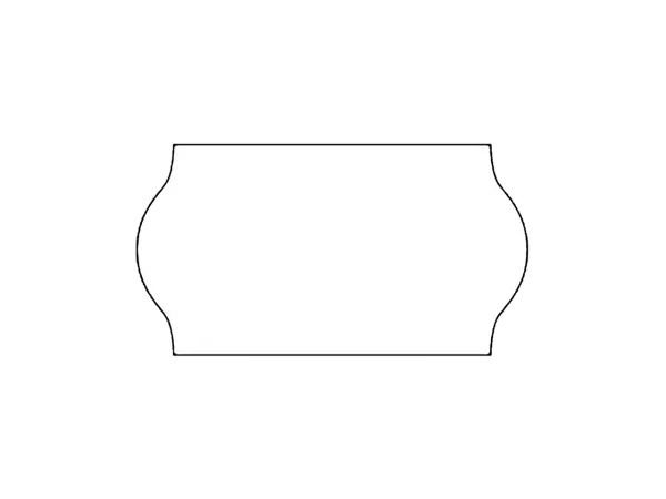 42 ROULEAUX DE 15000 �TIQUETTES 22x12mm BLANC