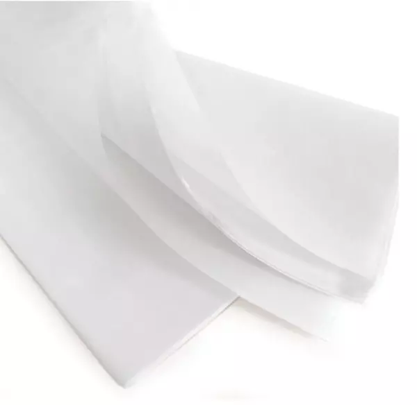 480 Feuilles Mousseline 50x75cm 17gr BLANC