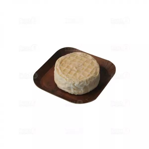50 Barquettes Carton Bois Fonc� PET/PP 13.7x12.7x1.4cm