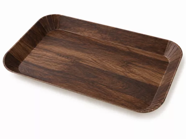 50 BARQUETTES CARTON PET/PP 26x16.5x1.4cm