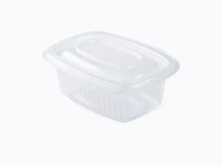 50 Bo&icirc;tes &agrave; couvercle attenant PP - Micro-ondables 1000ML