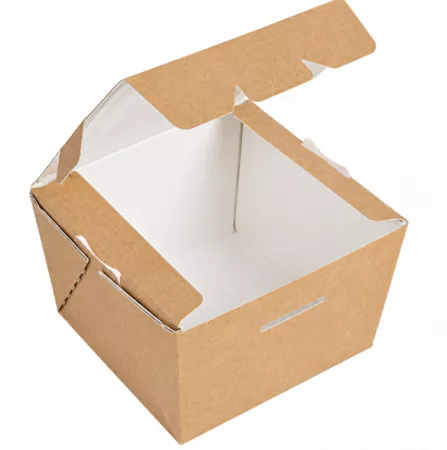 50 BOITES AVEC FENETRE 300ml 8x7.5x5.5