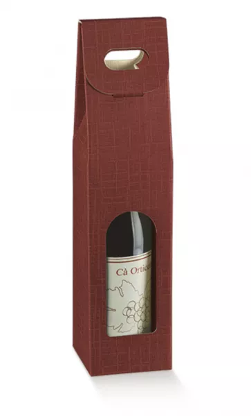 50 COFFRET 1 BOUTEILLE SETA BORDEAUX 90X90X385
