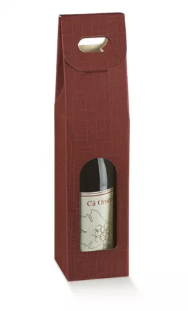 50 COFFRET 1 BOUTEILLE SETA BORDEAUX 90X90X385