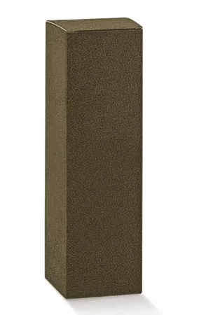 50 COFFRETS 1 BOUT 90x90x340 PELLE MARRONE