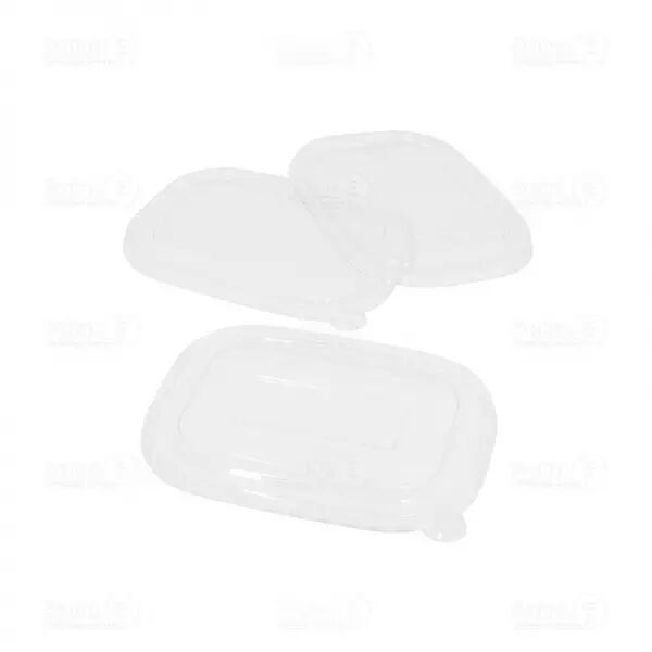 50 Couvercles PET Barquettes Bambou