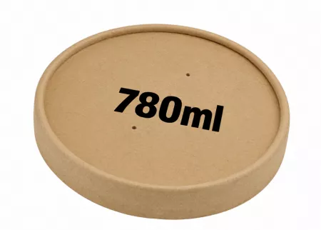 50 COUVERCLES POTS SOUPE KRAFT 780ml