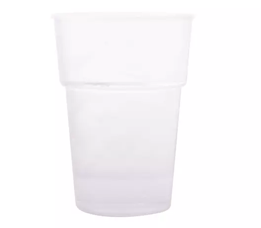 50 Gobelets PP R�utilisables 33cl TRANSPARENT