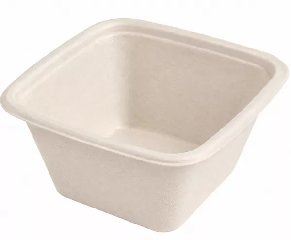 50 PETITS POTS BAGASSE 130 ML 7,7x7,7x4,6 CM