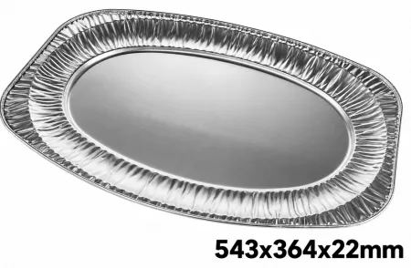 50 PLATS OVALES ALU - PP550