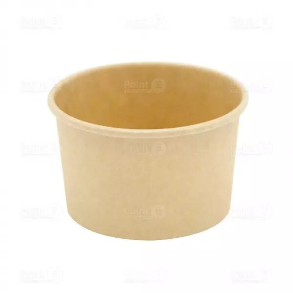 50 Pots � glace kraft brun 150 cl