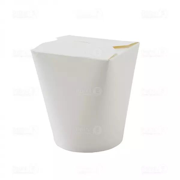 50 Pots plats chauds 800cc BLANC / PPC800