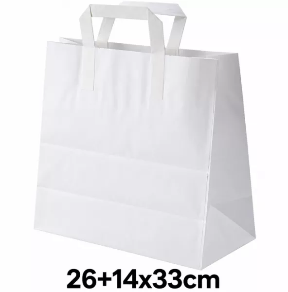 50 SACS KRAFT BLANC PP PLATES 26+14x33