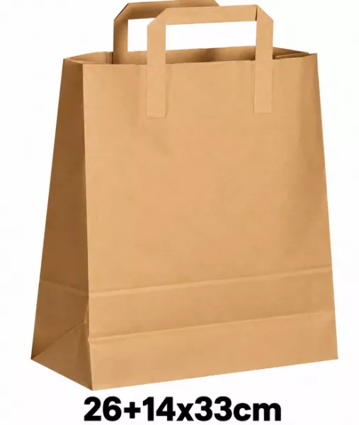 50 SACS KRAFT BRUN PP PLATES 26+14x33