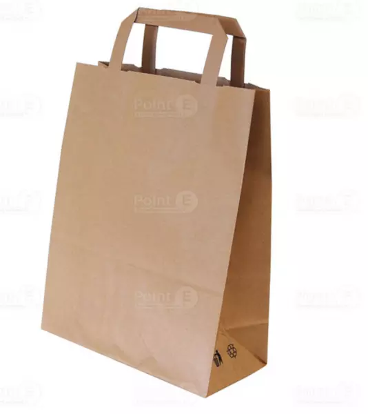 50 Sacs Kraft P Plates 32+22x36 BRUN / C