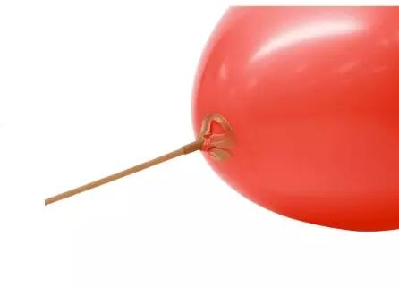 50 Tiges biod�gradables pour Ballons � Borosino 