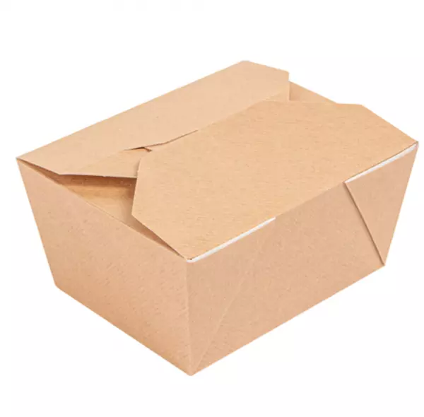 500 BO�TES AM�RICAINES MICRO-ONDABLES \'THEPACK\' 780 ML 220 + 12PP G/M2 11,3x9x6,3 CM NATUREL CARTON ONDUL� NANO-MICRO