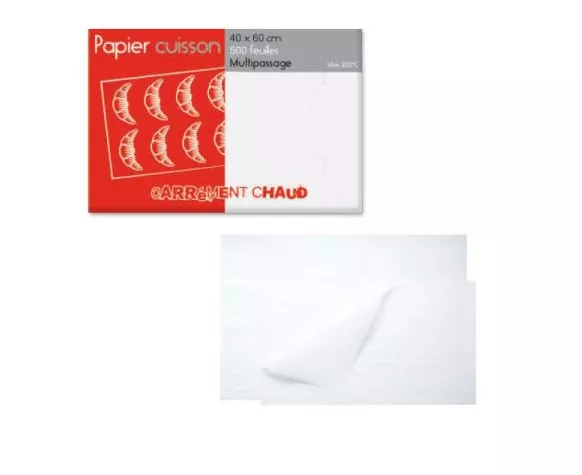 500 FEUILLES PAPIER CUISSON 60X40