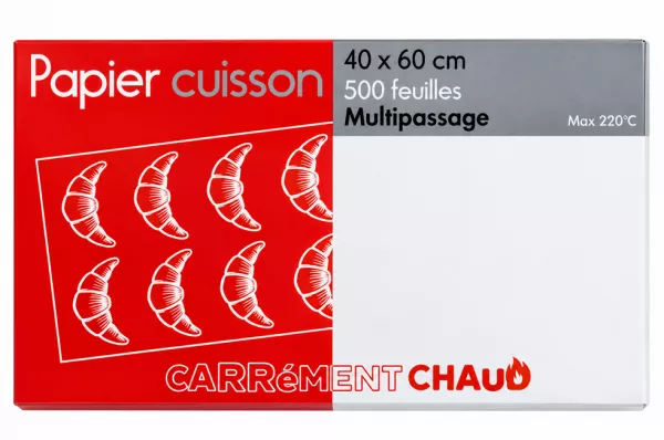 500 FEUILLES PAPIER CUISSON 60X40