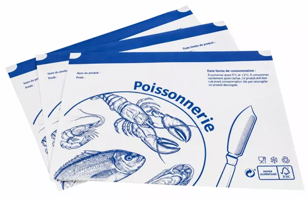500 POCHETTES ADHESIVES 250x330 POISSON