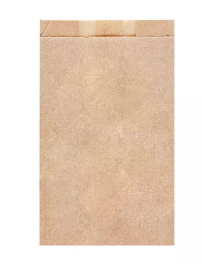 500 POCHETTES HAMBURGER 34 G/M2 14+7x22 CM NATUREL PARCH.INGRAISSABLE