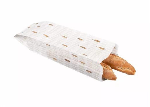 500 SACHETS BAGUETTES BLANC + EPI 14+9X46CM