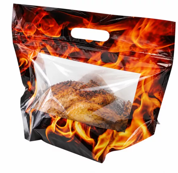 500 SACS POULETS ZIP 35x29+7.5cm