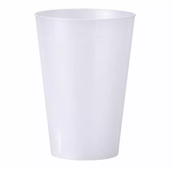 500 VERRES REUTILISABLES FUNCUP TRANSLUCIDE 25/30CL
