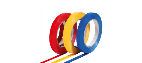 6 Adh�sif PVC JAUNE 12mmx100m