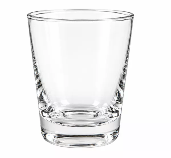 6 MINI VERRES TRANSPARENT EN VERRE 75 ML �5,5/4x6.5 CM
