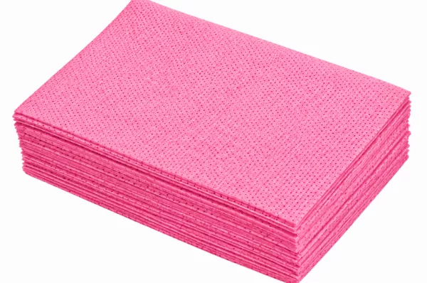  6 PAQUETS DE 25 LAVETTES ROSES 51X36