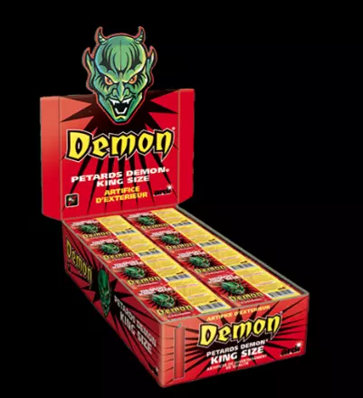 6 P�tards D�mon King Size K1