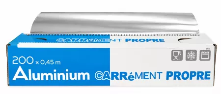 6 ROULEAUX ALU PRO 200x0.45m 11&micro; 