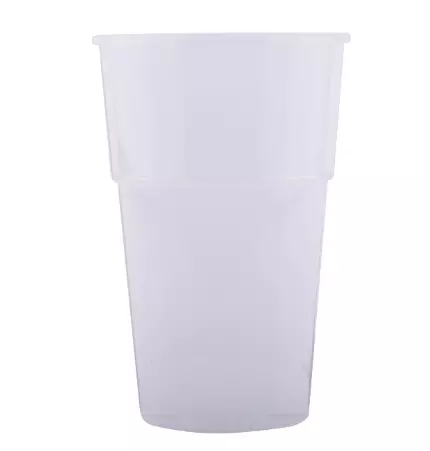 600 Gobelets PP R�utilisables 63cl TRANSPARENT