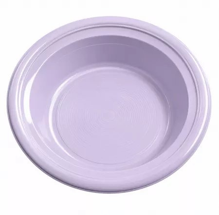 650 ASSIETTES D22 CREUSES REUTILISABLES BLANCHES