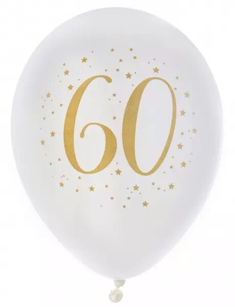 8 BALLONS 60 ANS