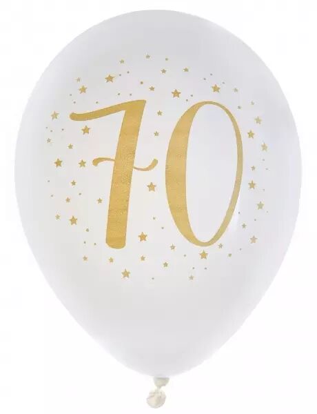 8 BALLONS 70 ANS