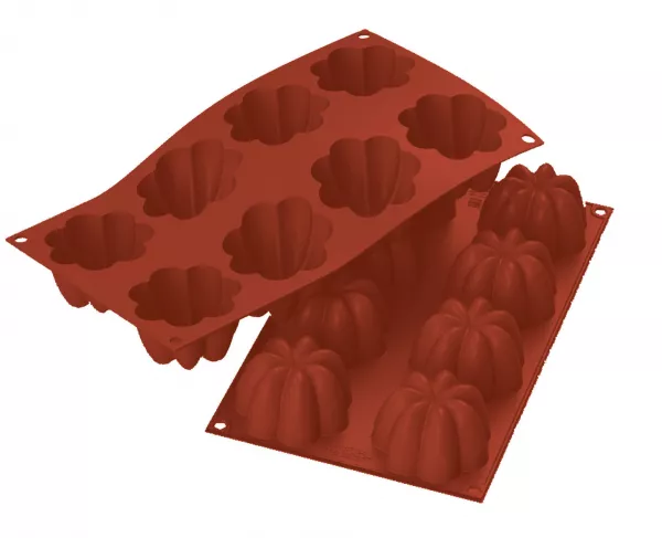 8 MOULES � CHARLOTTE SILICONE 