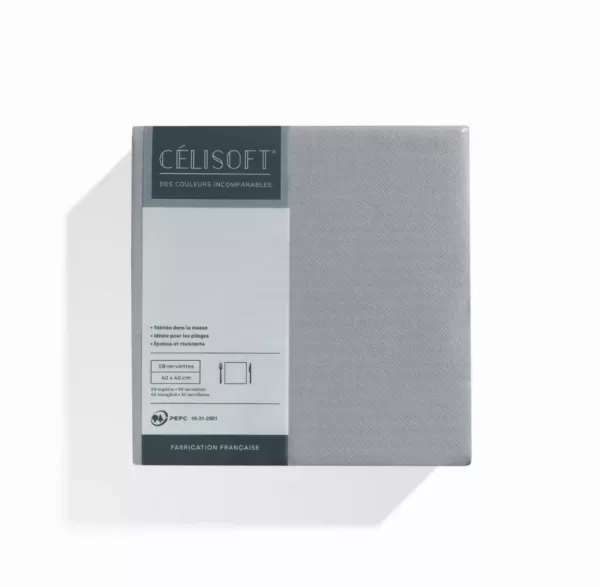 800 Serviettes Intiss� 40x40 BETON